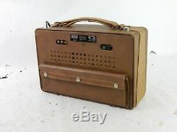 Vintage Ge Mondiale Moniteur P-990a À Ondes Courtes Transistor Radio General Electric
