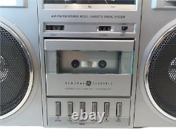Vintage General Electric 3-5259a Mls3 Stereo Boombox Am/fm Cassette Fonctionne Très Bien