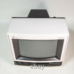 Vintage General Electric 9'' Portable Color Television Retro Gaming Fm Radio
