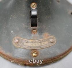 Vintage General Electric Black Whiz 9.5 Cage 4 Ventilateur De Table En Laiton