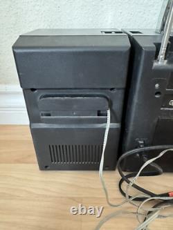 Vintage General Electric Boombox GE Modèle 3-B266B Enregistreur Radio Cassette