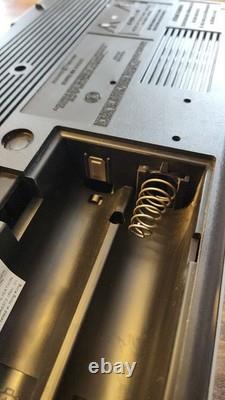 Vintage General Electric GE 3-5455a Boombox Radio Stéréo Lecteur de Cassette FONCTIONNE