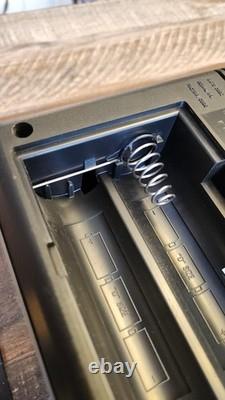 Vintage General Electric GE 3-5455a Boombox Radio Stéréo Lecteur de Cassette FONCTIONNE