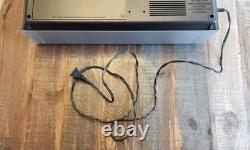 Vintage General Electric GE 3-5455a Boombox Radio Stéréo Lecteur de Cassette FONCTIONNE