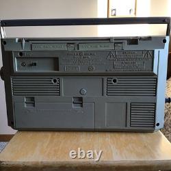 Vintage General Electric GE Boombox AM/FM Cassette RADIO 3-5257A Fonctionnel Années 1980