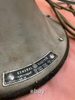 Vintage General Electric GE Vortalex 18 Ventilateur Fonctionne Bien Tout d'Origine