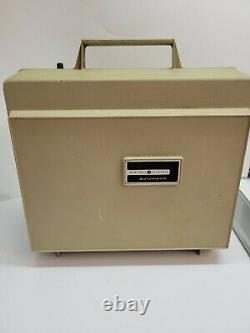 Vintage General Electric Ge Lecteur D'enregistrement Portable Automatique, Travaux Testés