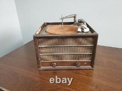 Vintage General Electric Ge Modèle 14 Record Player Phonograph Turntable 1946