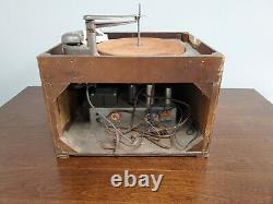 Vintage General Electric Ge Modèle 14 Record Player Phonograph Turntable 1946