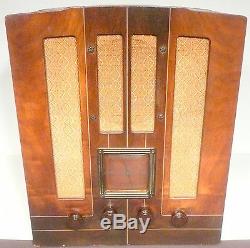 Vintage General Electric Ge Tombstone M-62 Radio & Tested Travail Am & Sw
