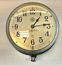 Vintage General Electric Ge Type C-14 Industrielle-era Clock Works! Rare