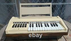 Vintage General Electric Ge Youth Electronics Chord Organ No. N5000a Œuvres Beige