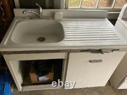 Vintage General Electric Lave-vaisselle Et Évier Combo