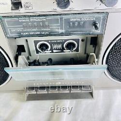Vintage General Electric Modèle 3-5257a Am/fm Stéréo Radio/cassette Recorder Boom