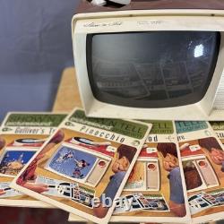 Vintage General Electric Show'N Tell Phono Viewer État Solide 6 Programmes non testés