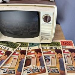 Vintage General Electric Show'N Tell Phono Viewer État Solide 6 Programmes non testés