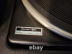Vintage General Electric Trimline Stereo 500 Lecteur D'enregistrement De Vinyle Testé