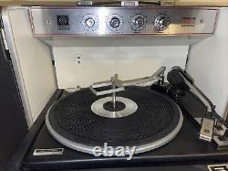 Vintage General Electric Trimline Stéréo 500 Vinyl Record Player