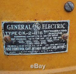 Vintage General Electric Type De Moniteur Ck-2-b16 Réfrigérateur