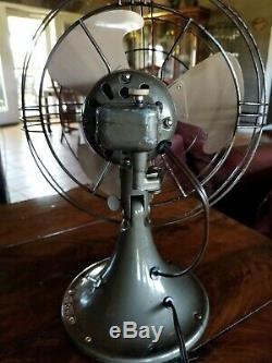 Vintage General Electric Vortalex 10 Pouces Lame 1935 Ventilateur Restauré