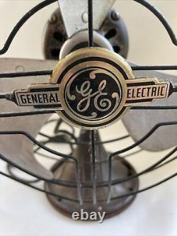 Vintage General Electric Vortalex Oscillant 3 Pièces D'éventail De Vitesse Ou De Restauration