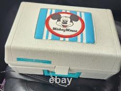 Vintage General Electric Walt Disney Mickey Mouse Record Player Withbox Exc