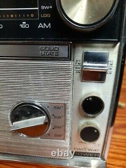 Vintage General Electric World Monitor P2940a Solid State Am/fm Radio Rare