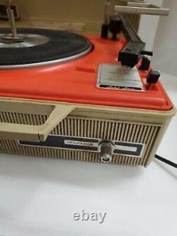 Vintage General Electricge V638h Lecteur D'enregistrement Portable Automatique! Travail