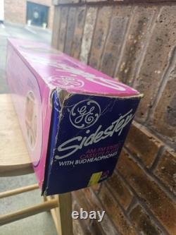 Vintage Général Électrique Sidestep Stéréo Lecteur de Cassette Stranger Things, RARE