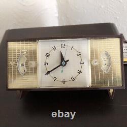 Vintage Horloge De Téléchrone Électrique Général 8869 Avec Étiquette Originale 40's 50's 60's