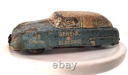 Vintage Mar Toy Co. General Electric 33 Courier Friction Litho Toy 1930's Tin