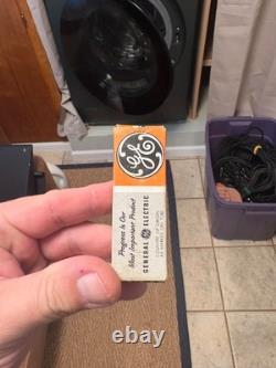 Vintage NOS GE General Electric 6386 Tube In Box Compresseur Limiteur Rareté