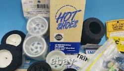 Vintage Nouveau Et Utilisé Rc Pièces Lot Associé Bolink Crp Parma Rc10 Buggy Novak