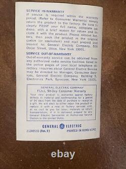Vintage Radio à transistors AM General Electric Spirit of'76 P-2753 de 1976 Neuf Non déballé