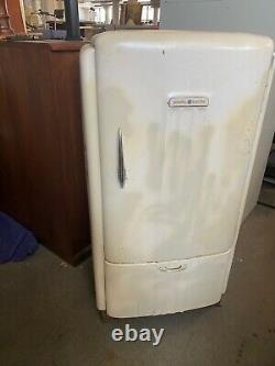 Vintage Réfrigérateur Par General Electric As-is