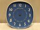 Vintage Russel Wright Clock Dark Blue Expérimental General Electric Mcm