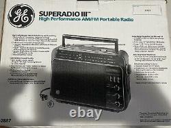 Vintage Superadio III 3 General Electric Ge Long Range Am/fm