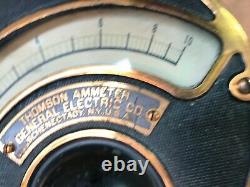 Vintage Testé Art Déco Thomson Ammeter General Electric Schenectady New York
