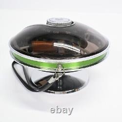 Vintage années 1970 Space Age GE Atomic Flying Saucer UFO Radio P2775A FONCTIONNE BIEN