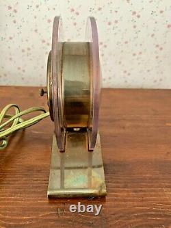 Vintage’pink Rapture Electric Clock Art Déco 1941 General Electric