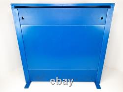 Vitrine de présentation de lampes auto vintage GE avec tous les diviseurs de tiroirs