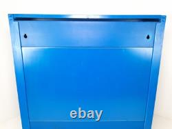 Vitrine de présentation de lampes auto vintage GE avec tous les diviseurs de tiroirs