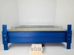 Vitrine de présentation de lampes auto vintage GE avec tous les diviseurs de tiroirs