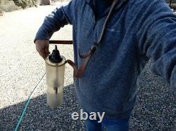 Voltmètre antique GE en voie de disparition 15 KV, #9885661G3, avec sangle et boîte, très rare