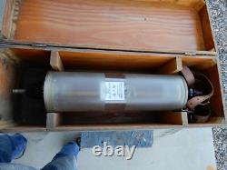 Voltmètre antique GE en voie de disparition 15 KV, #9885661G3, avec sangle et boîte, très rare