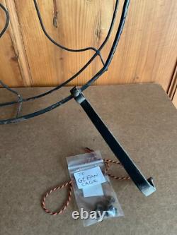 Vtg 17GE Garde-fil CAGE+Badge UNIQUEMENT pour hélice en laiton Ventilateur de bureau General Electric OEM