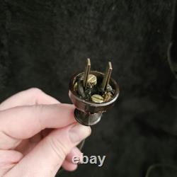 Vtg 1934 Ventilateur oscillant à 3 vitesses 12 pouces General Electric Co. 49X491 à 4 lames - Testé