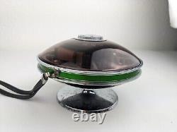 Vtg 1970s Space Age GE Atomic Flying Saucer UFO Radio P2775A MCM AS-IS REPAIR<br/><br/>
Traduction en français: Radio OVNI soucoupe volante atomique GE de l'ère spatiale des années 1970 P2775A MCM TEL QUEL À RÉPARER