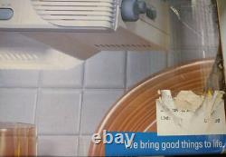 Vtg 1995 Général Electric Spacemaker Radio-lecteur de cassettes AM/FM Horloge 7-4287