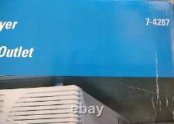 Vtg 1995 Général Electric Spacemaker Radio-lecteur de cassettes AM/FM Horloge 7-4287